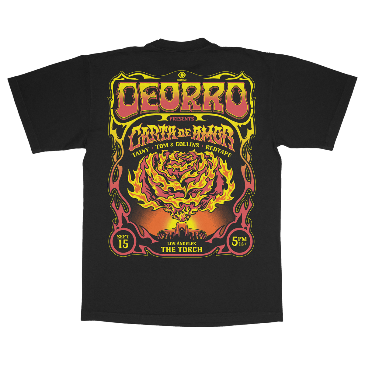 Deorro- The Torch Tee (Black)