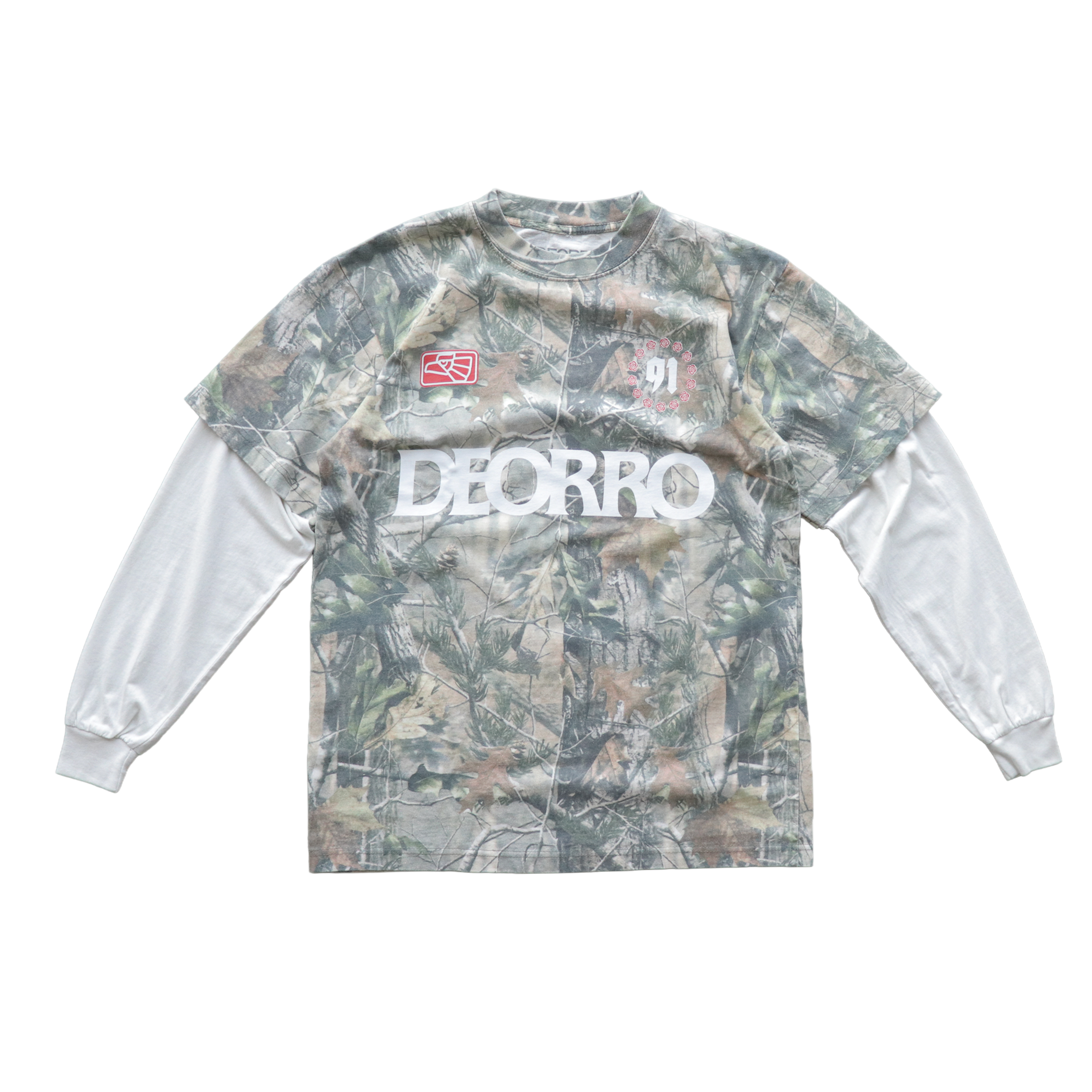 Deorro-Camo ’91 Rose Longsleeve
