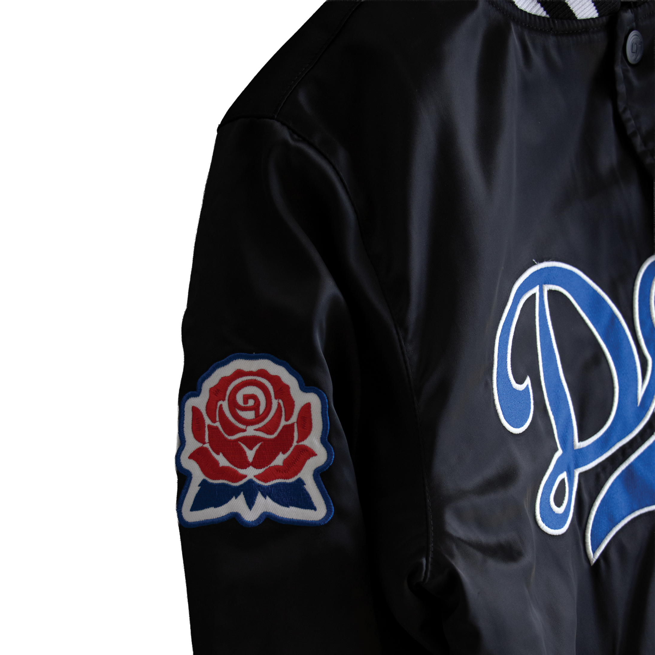 Deorro - Black Bomber Jacket  Satin Poly