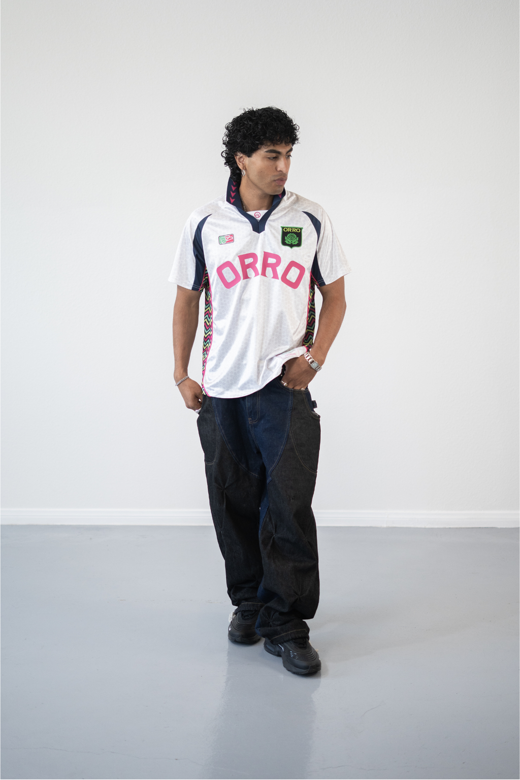 ORRO Futbol Jersey (White)