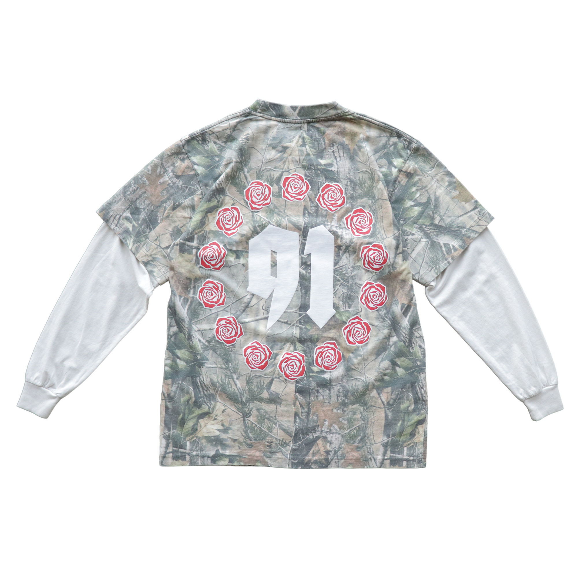 Deorro-Camo ’91 Rose Longsleeve