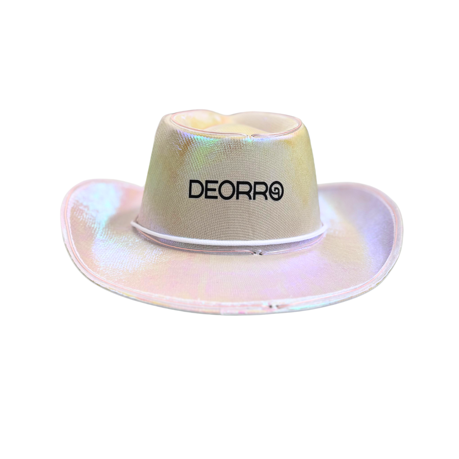 Deorro-Cowboy LED hat (White)