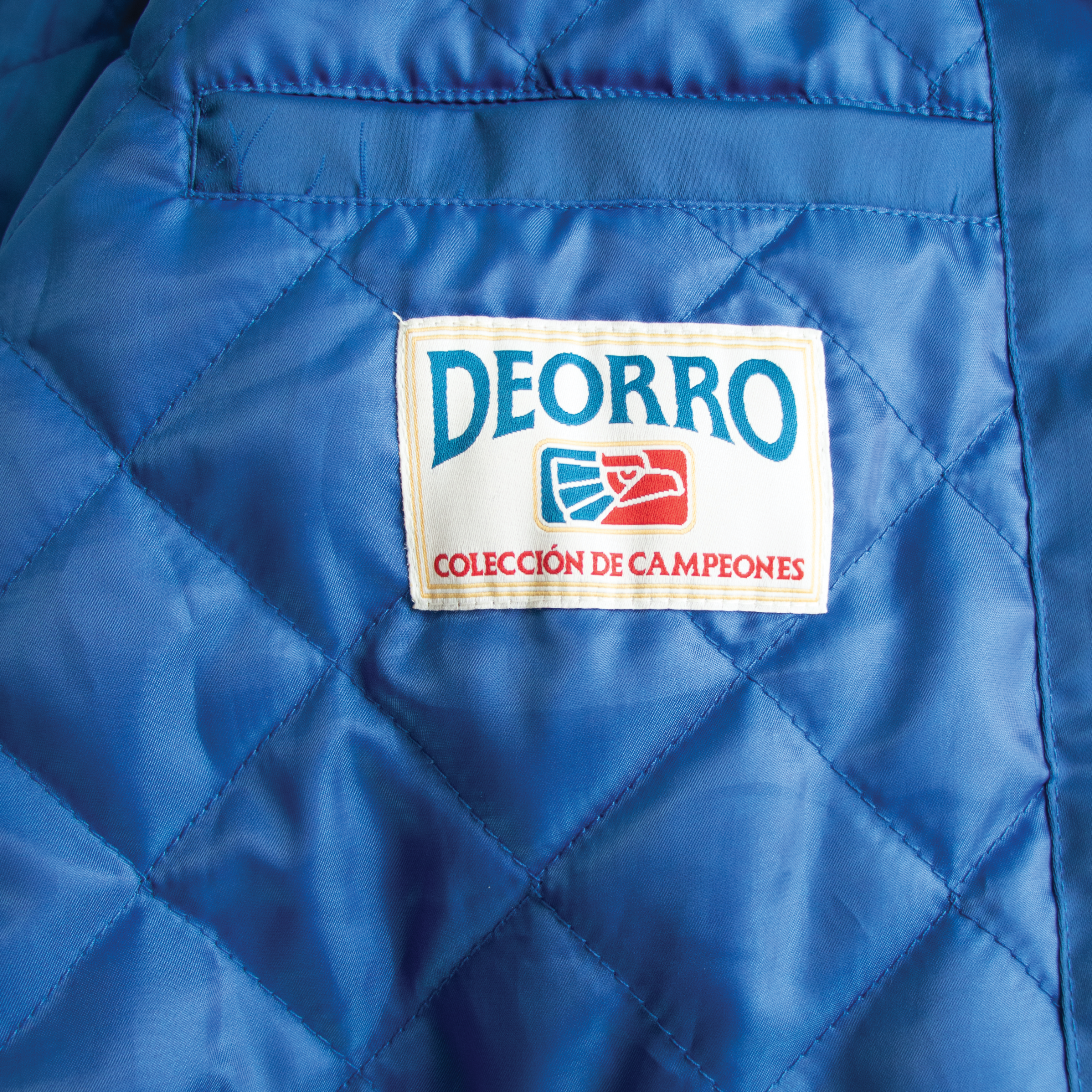 Deorro - Navy Bomber Jacket  Satin Poly