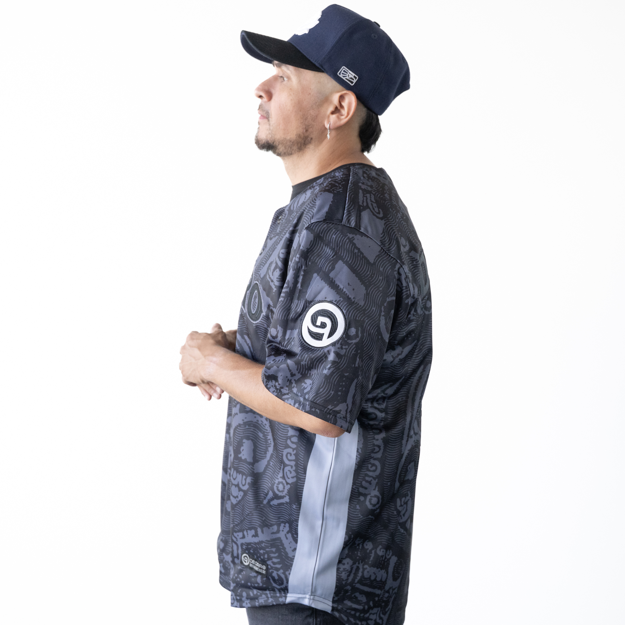 DEORRO-BASEBALL JERSEY (BLACK)