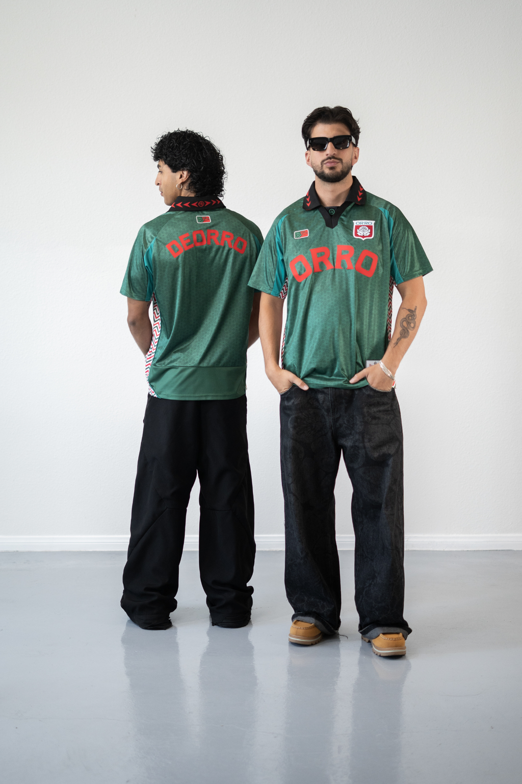 ORRO Futbol Jersey (Green)
