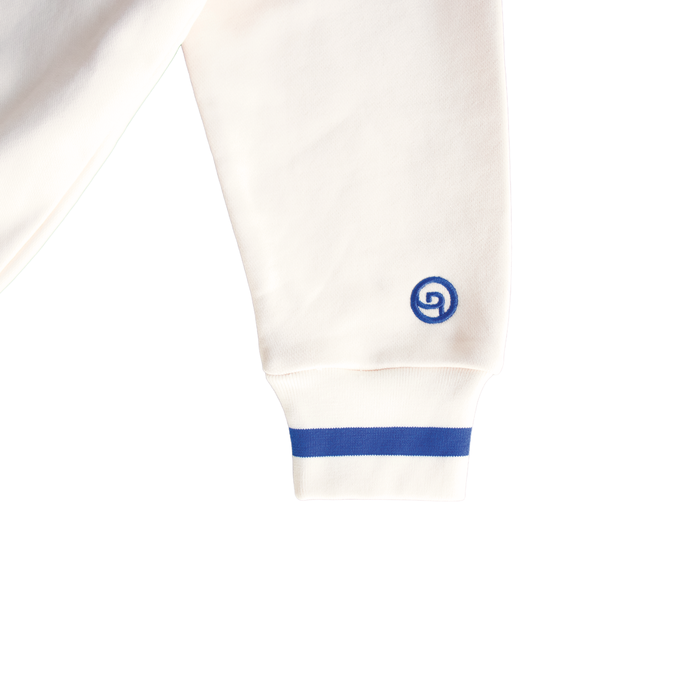 Deorro-Cream Oversized Crew Pullover