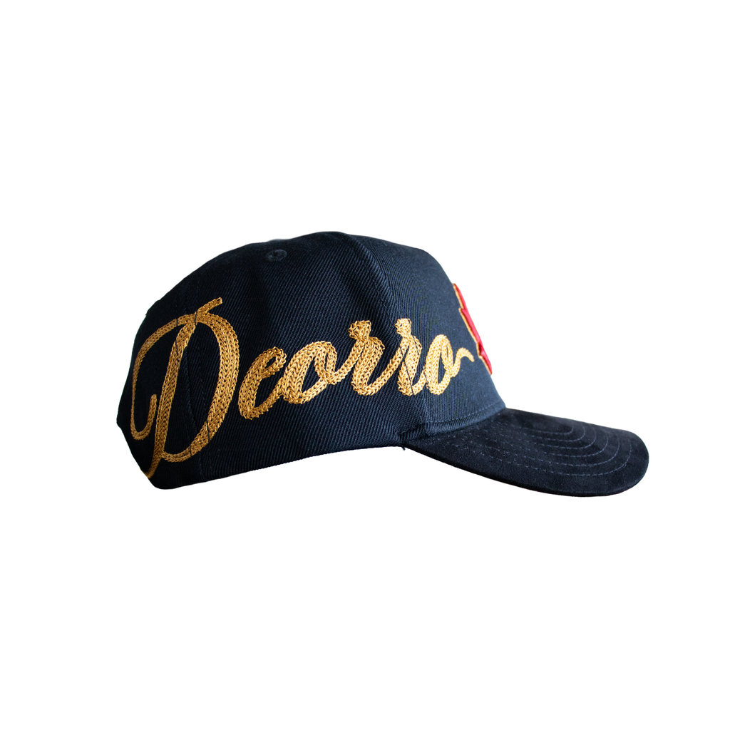 Deorro-Chain Stitch / Rose (VELVET RED/GOLD)