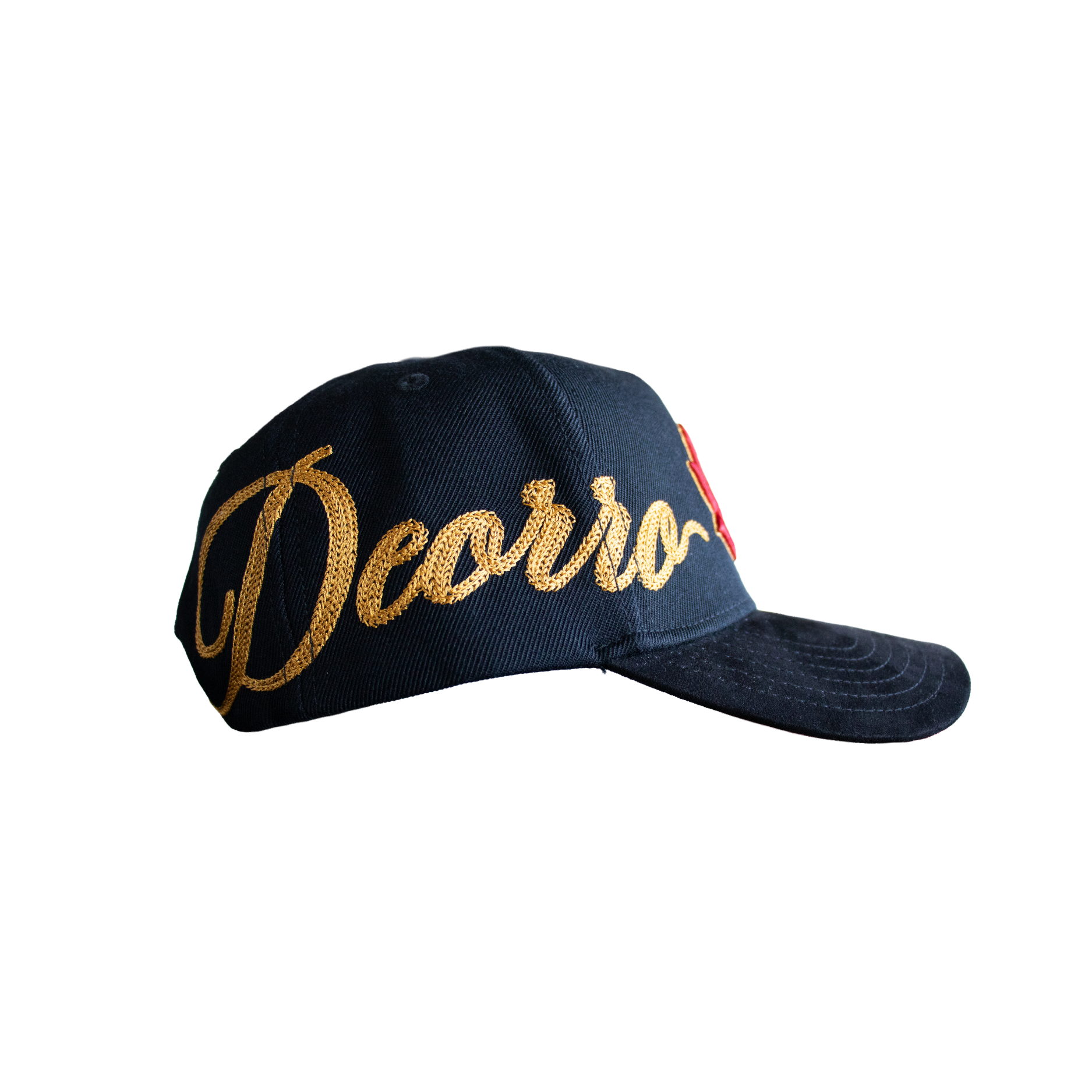 Deorro-Chain Stitch / Rose (VELVET RED/GOLD)