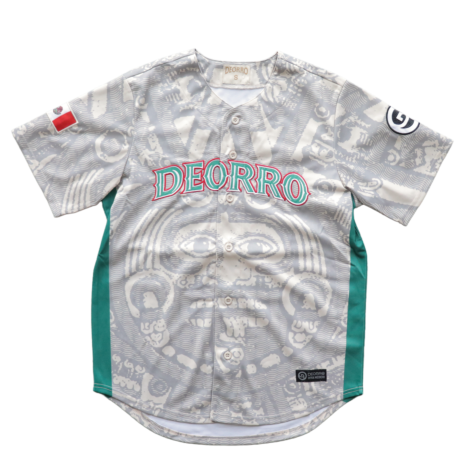 DEORRO-BASEBALL JERSEY (BEIGE)