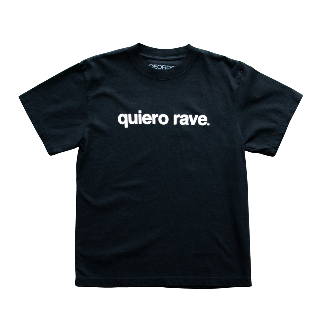 DEORRO-Quiero Rave Tee (Black)