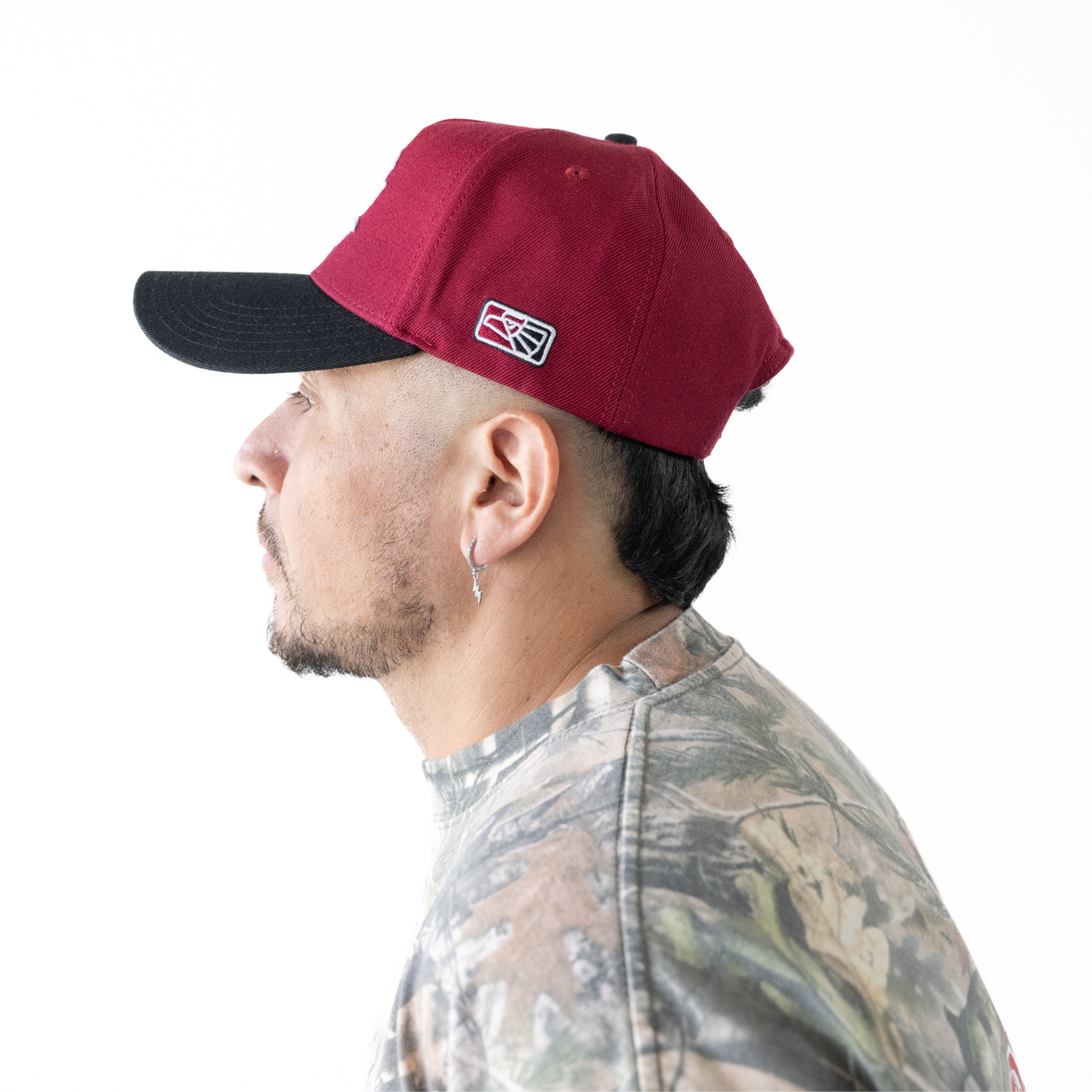 Deorro-Chain Stitch / Rose (DARK RED)