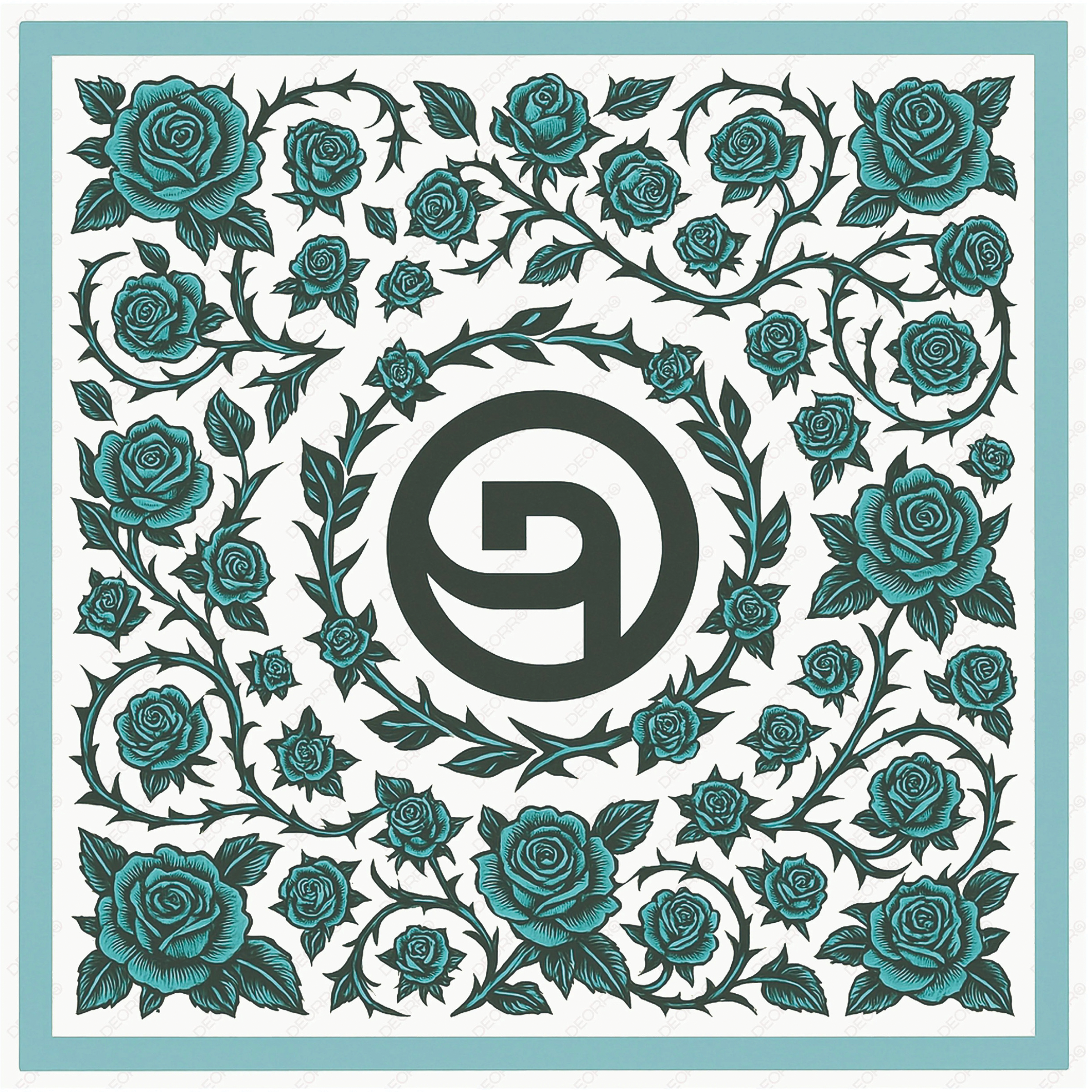 Oversized Bandana-Floral (25x25")