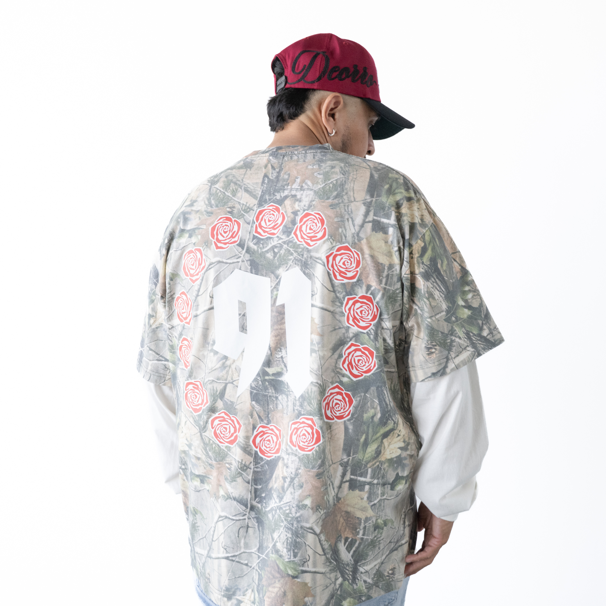 Deorro-Camo ’91 Rose Longsleeve