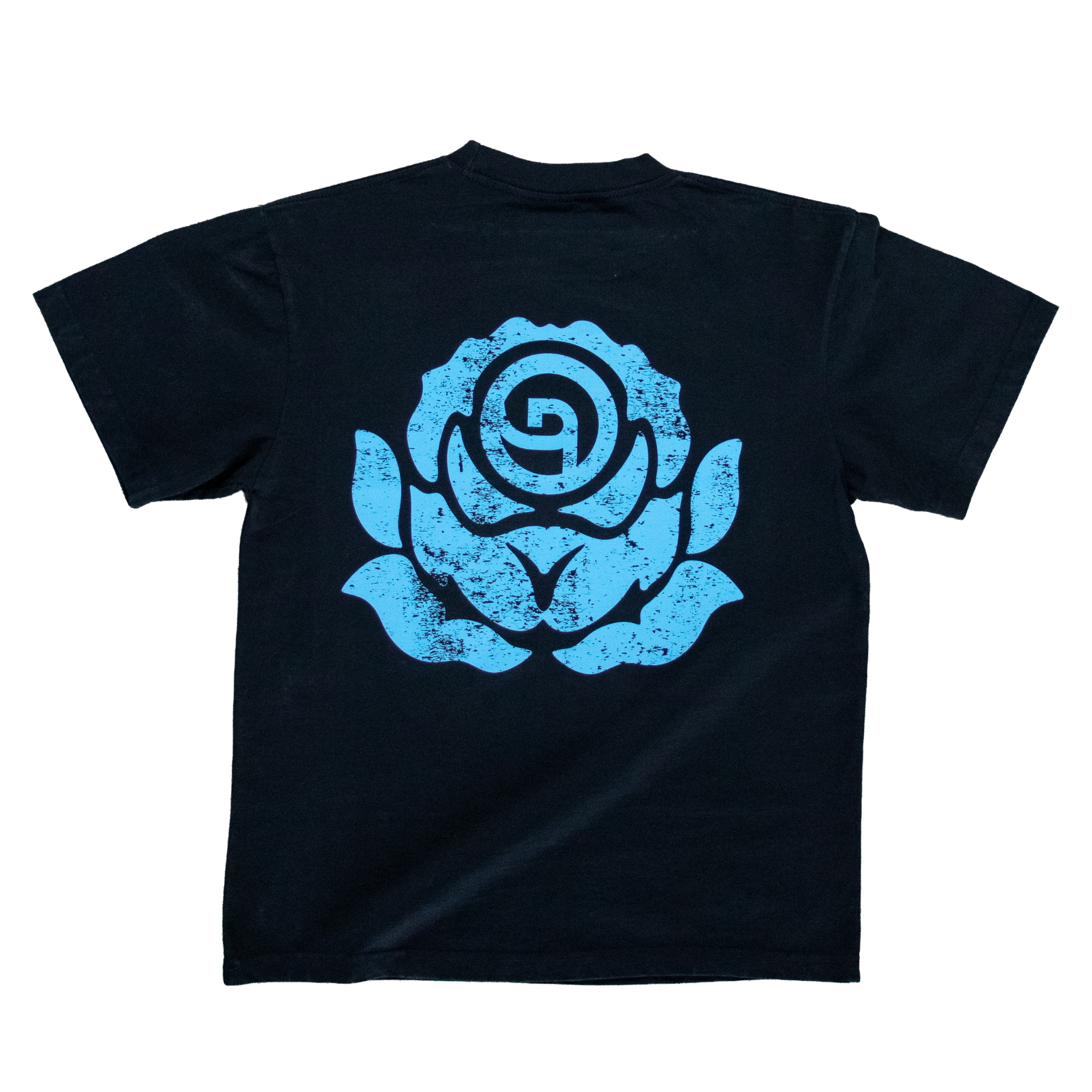 AMOR DE ROSA Deorro  (AZUL/Black Tee)