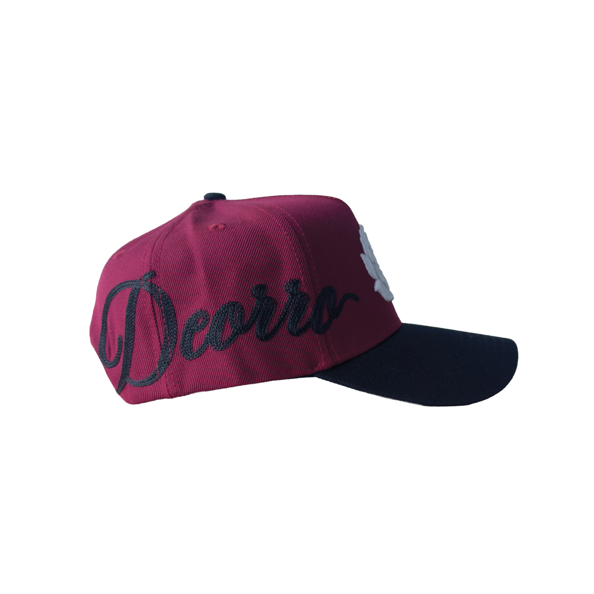 Deorro-Chain Stitch / Rose (DARK RED)