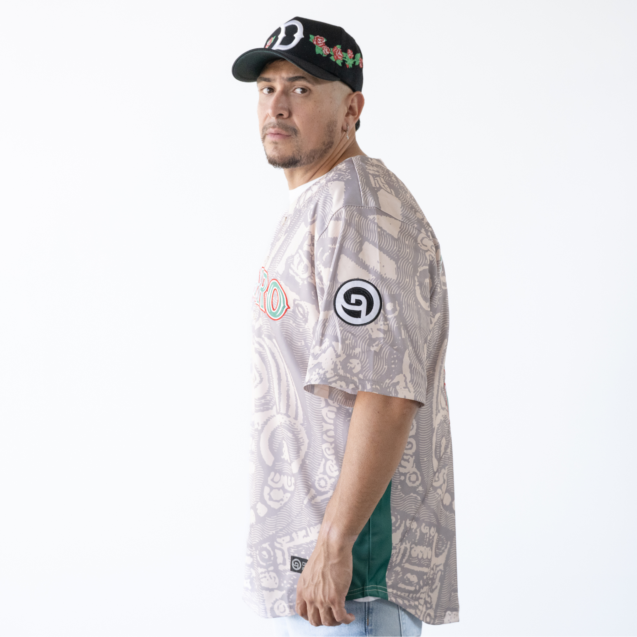 DEORRO-BASEBALL JERSEY (BEIGE)
