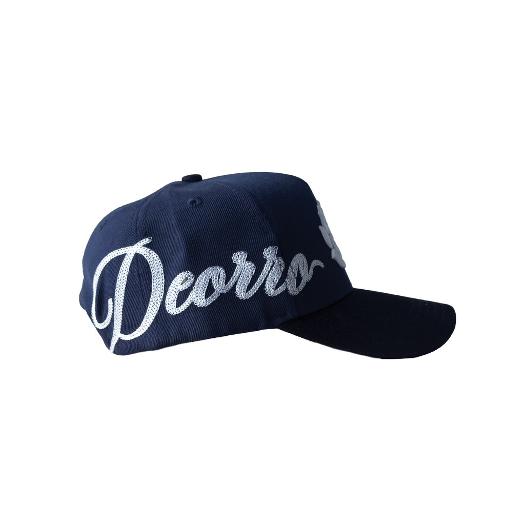 Deorro-Chain Stitch / Rose (NAVY)