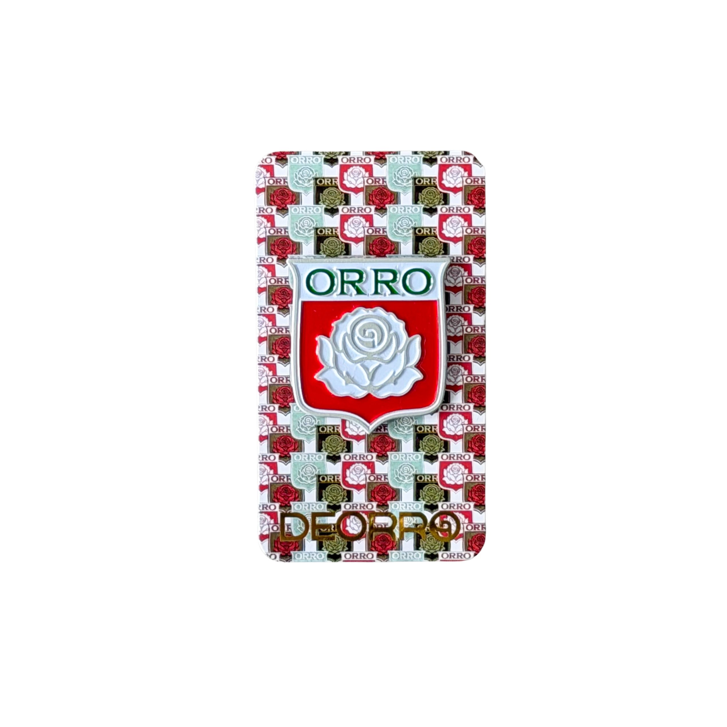 Orro-Pin (White/Red)