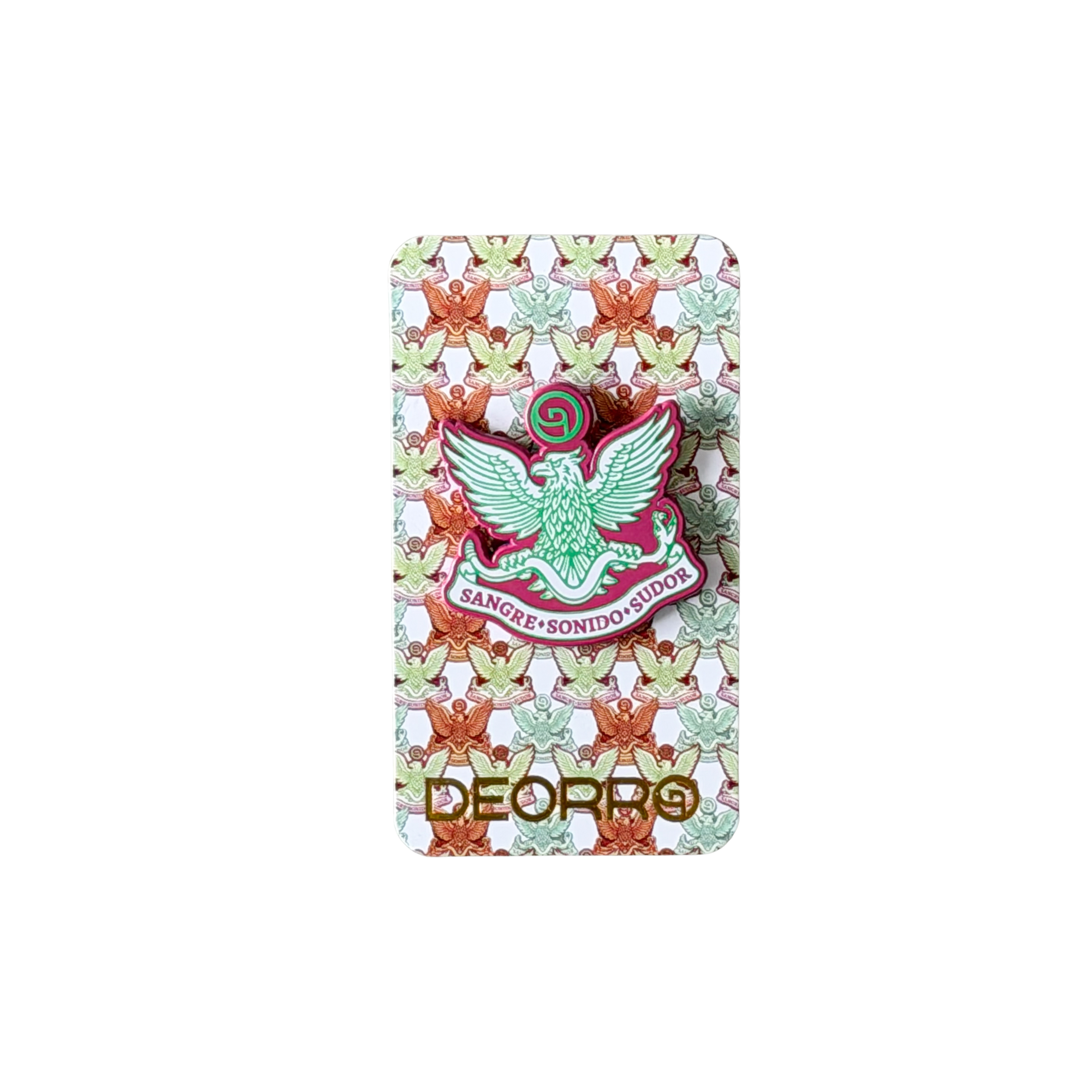 Deorro- Aguila Pin (Pastel Pink)
