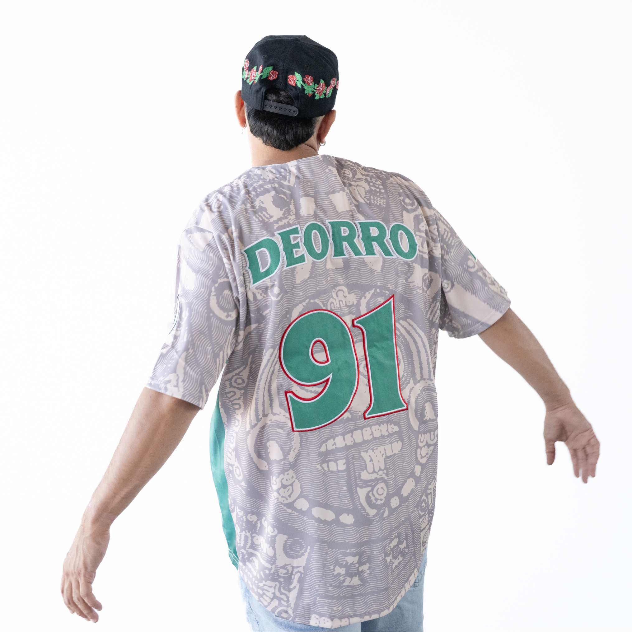 DEORRO-BASEBALL JERSEY (BEIGE)