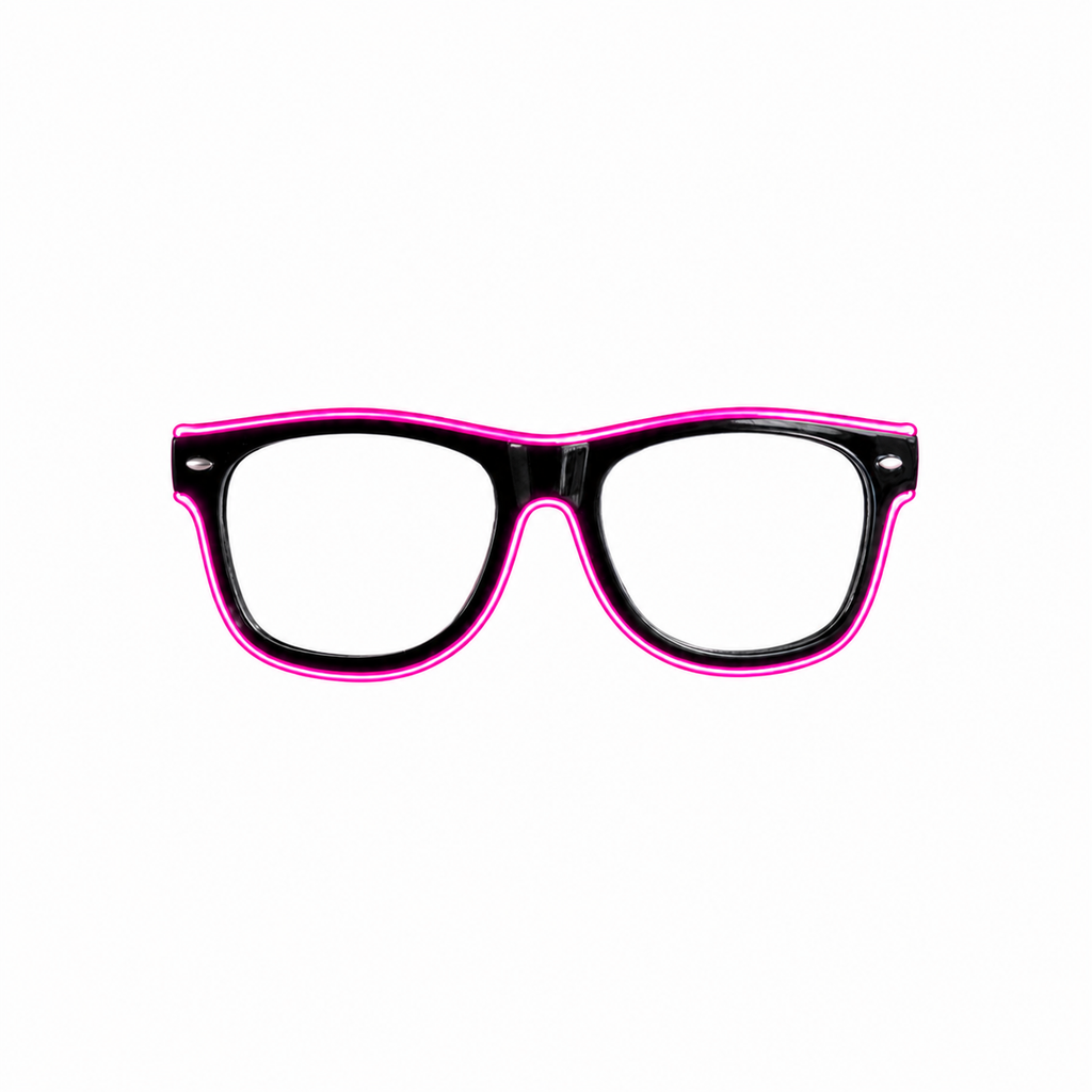 Deorro-LED Sunglasses (Hot Pink)