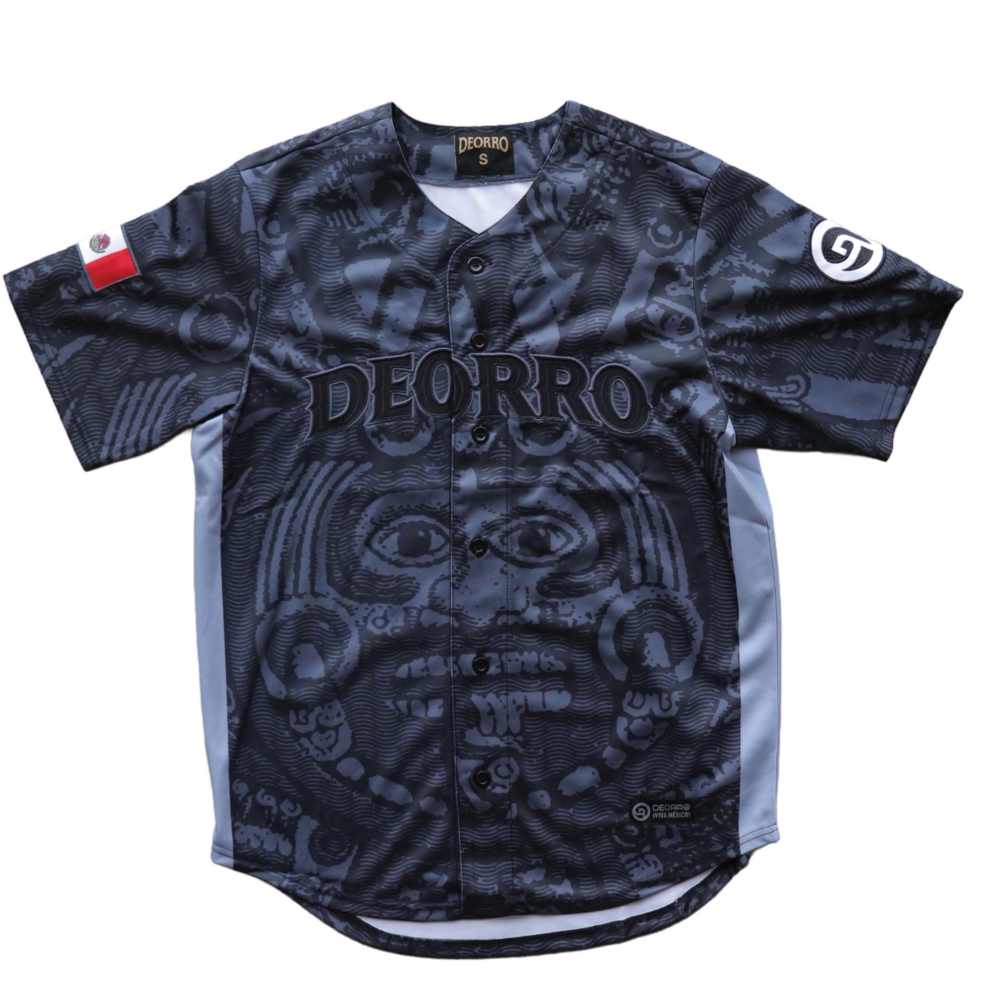 DEORRO-BASEBALL JERSEY (BLACK)