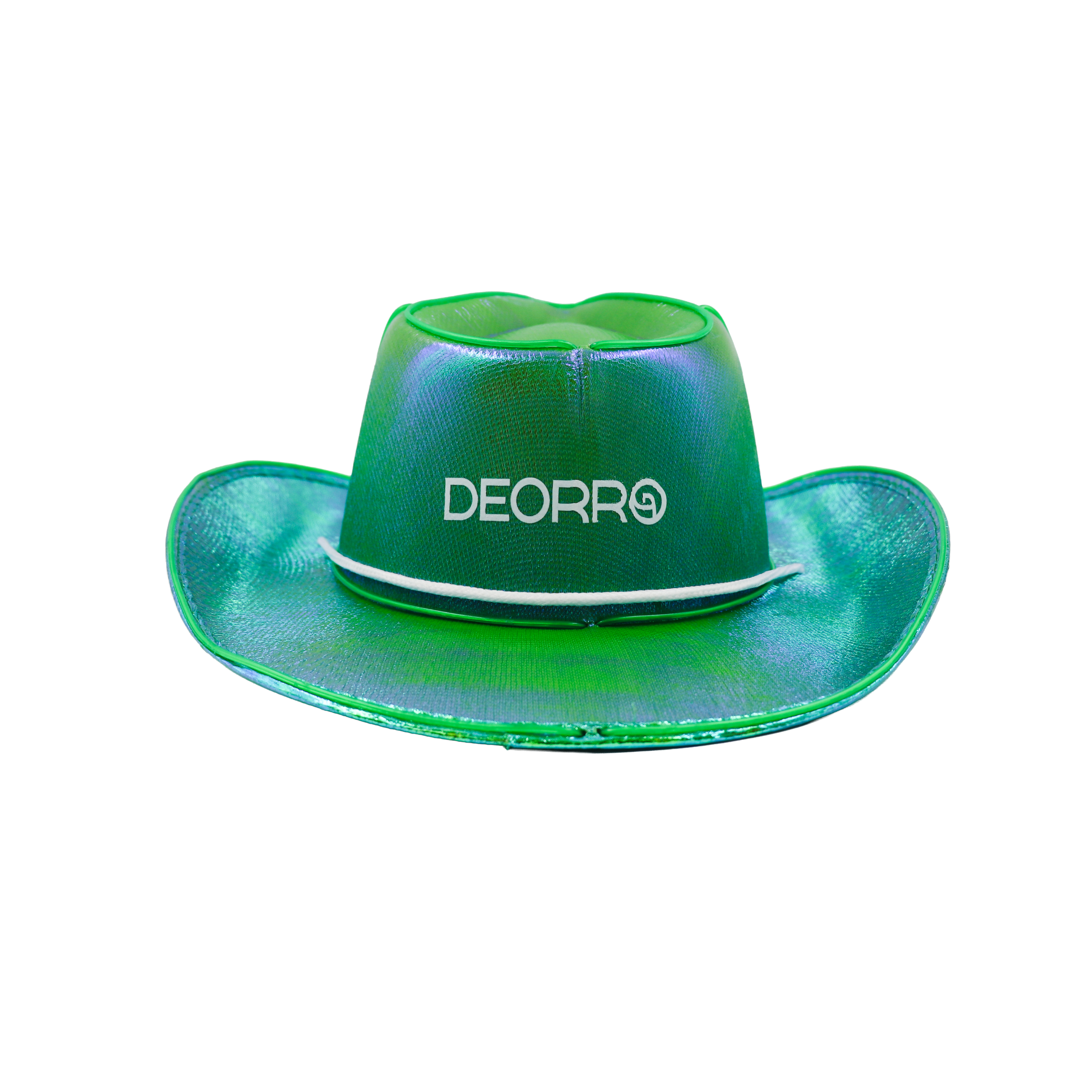 Deorro-Cowboy LED hat (Lime Green)