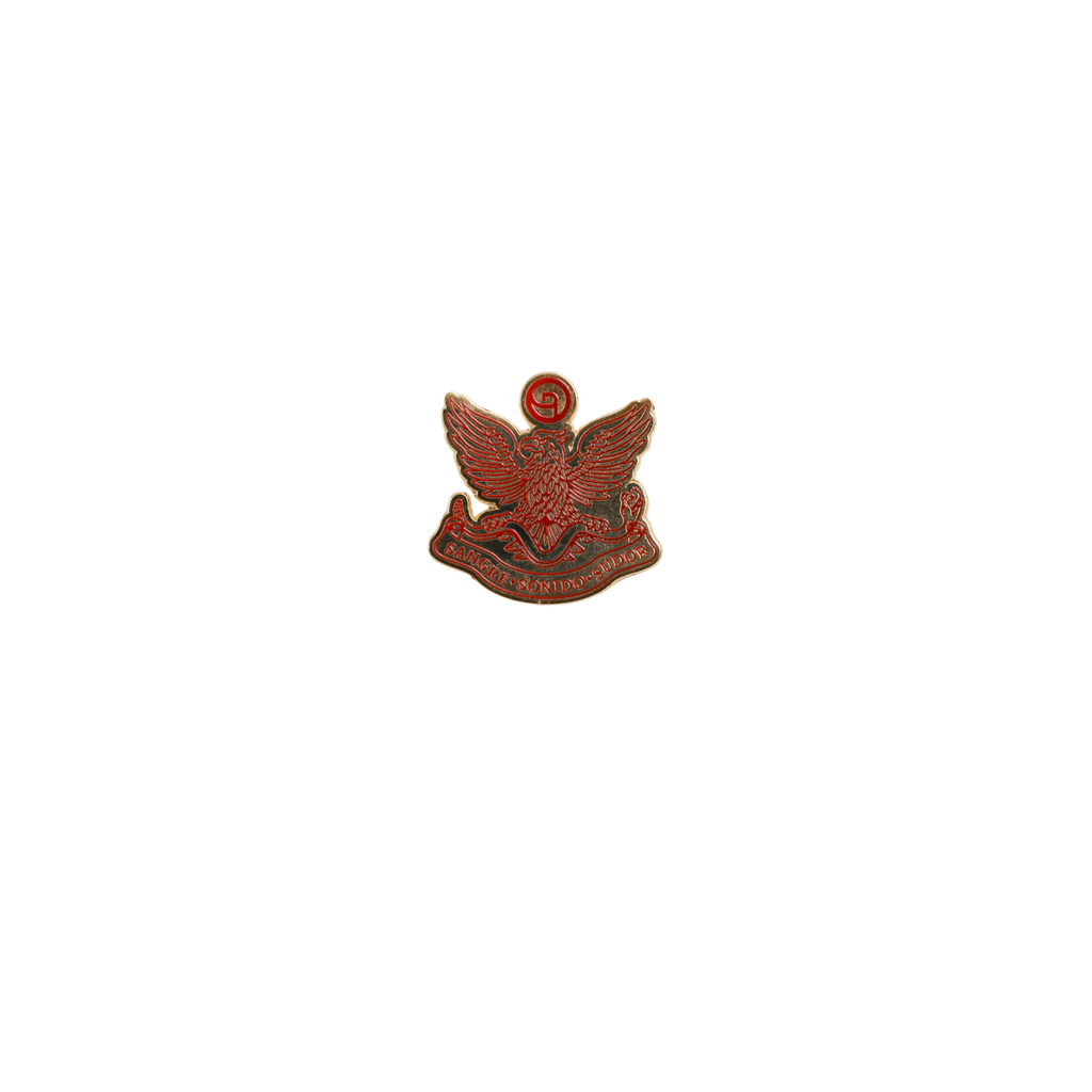 Aguila Pin (Red/Gold)