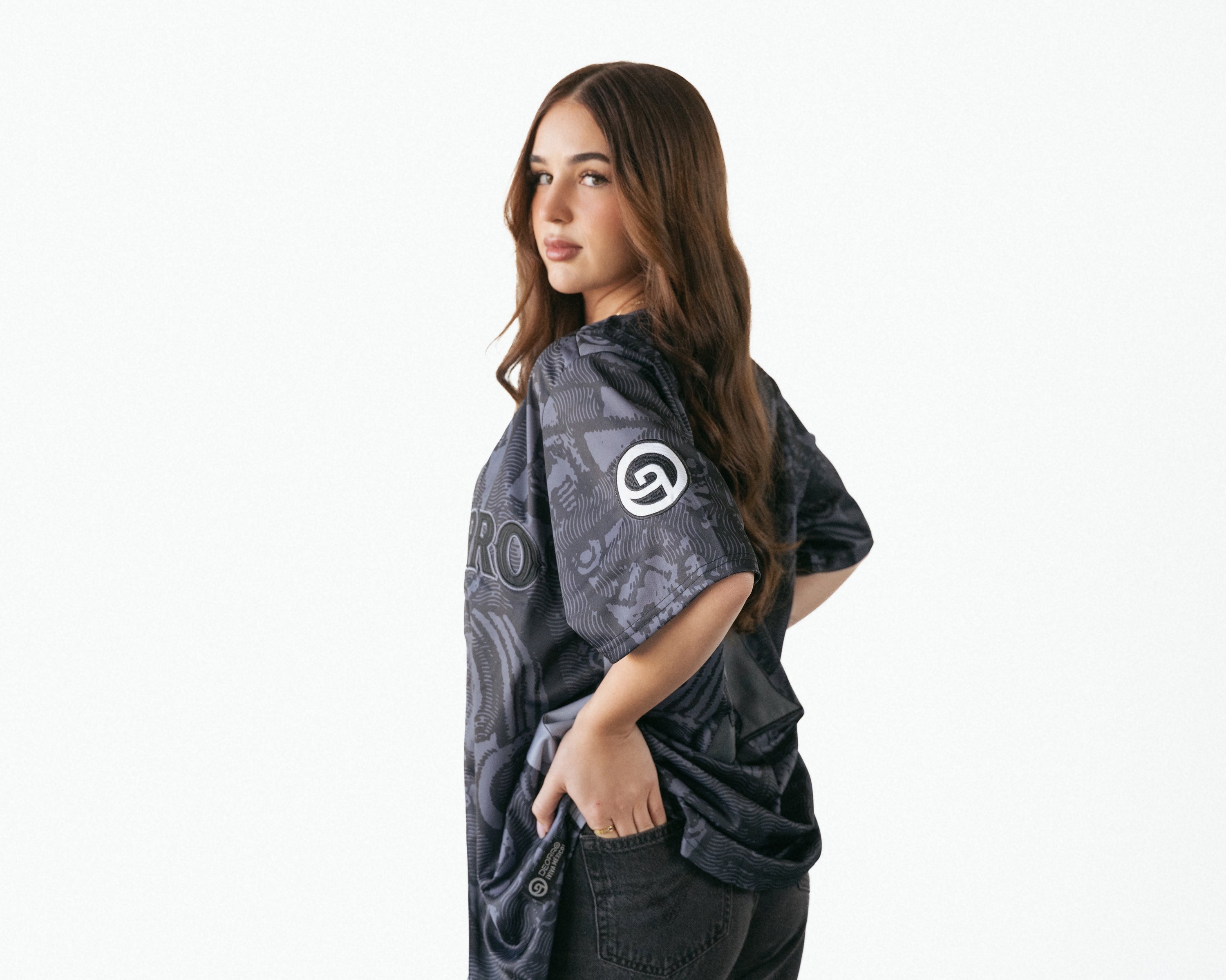 DEORRO-BASEBALL JERSEY (BLACK)