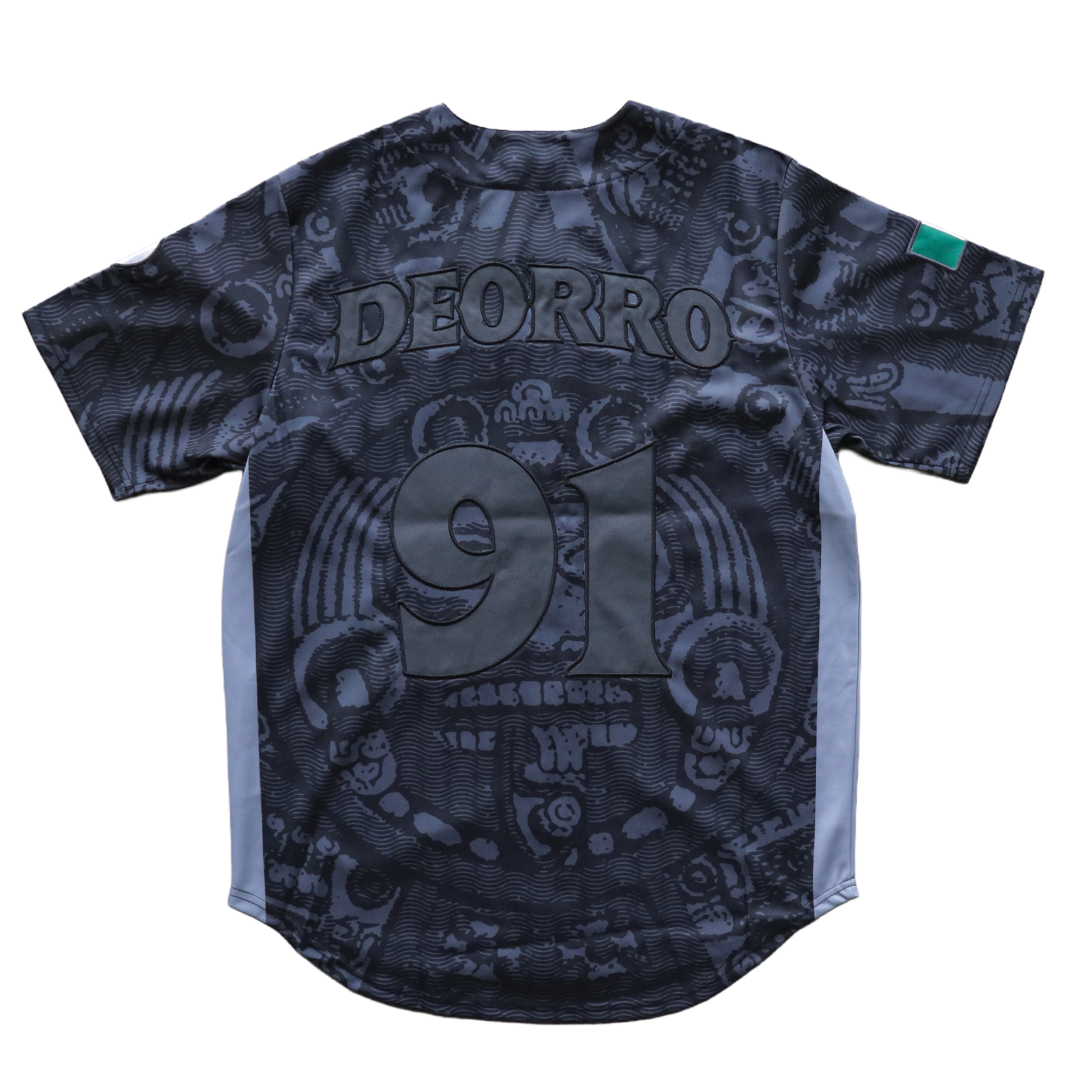 DEORRO-BASEBALL JERSEY (BLACK)