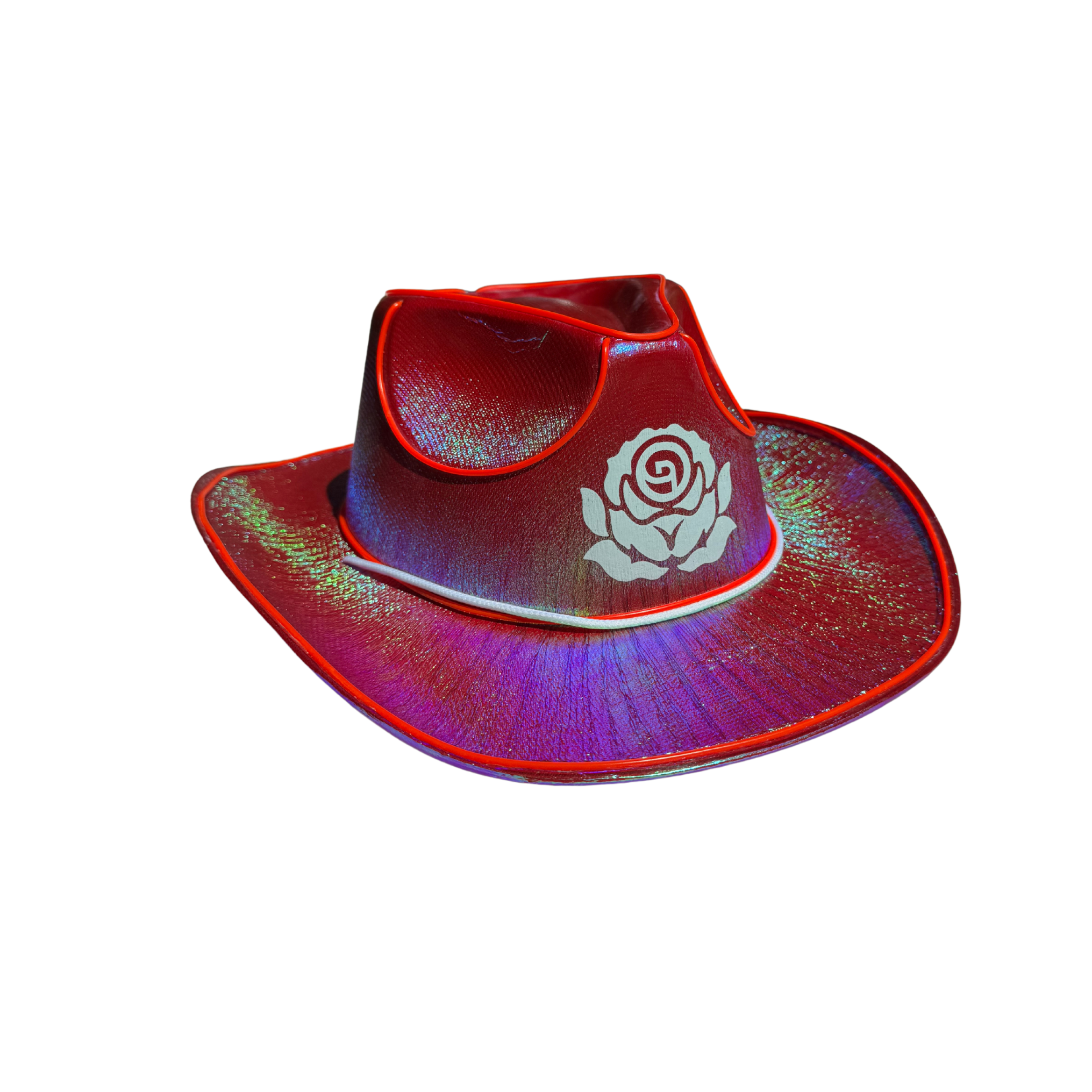 Deorro-Cowboy LED hat (Hot Pink)