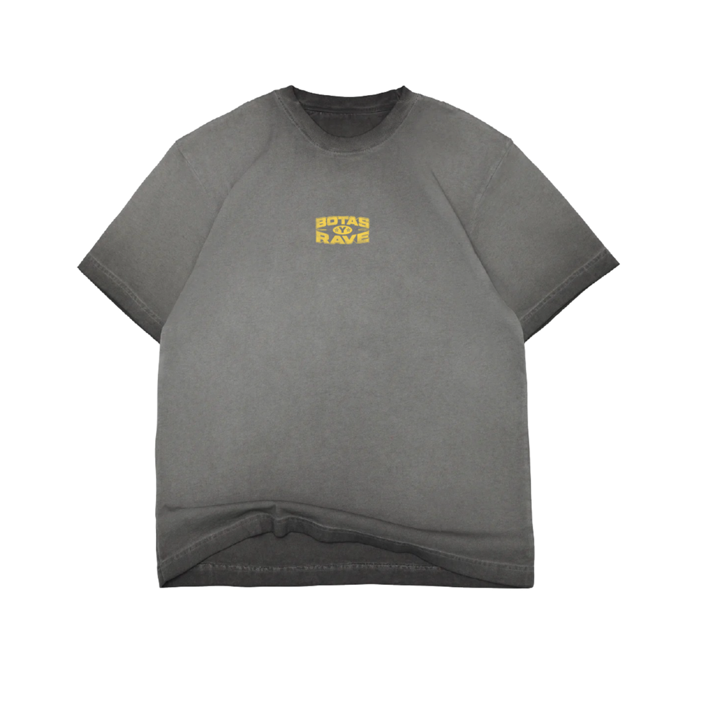 DEORRO-BOTAS Y RAVE Tee (Washed Black)
