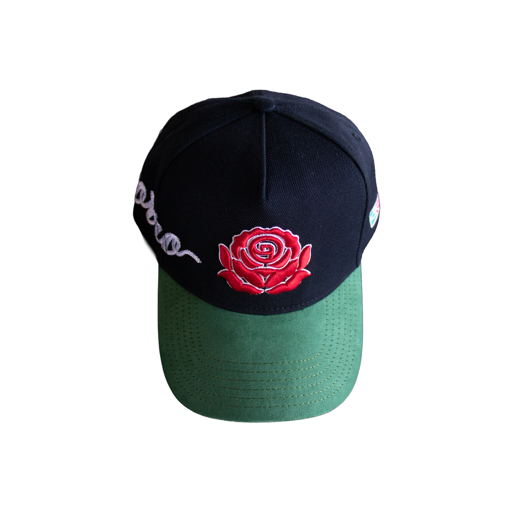 Deorro-Chain Stitch / Rose (VELVET GREEN)