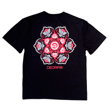 Load image into Gallery viewer, Rosas-Deorro Black Tee