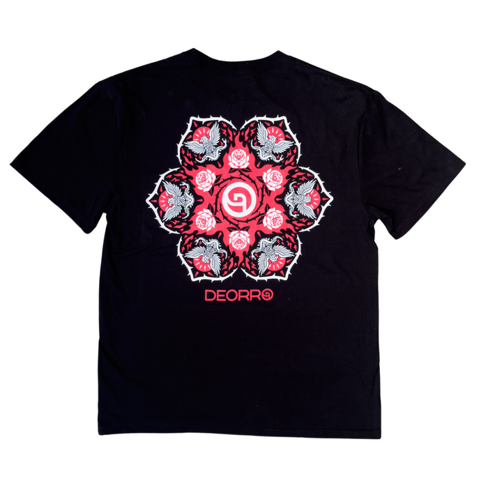 Rosas-Deorro Black Tee