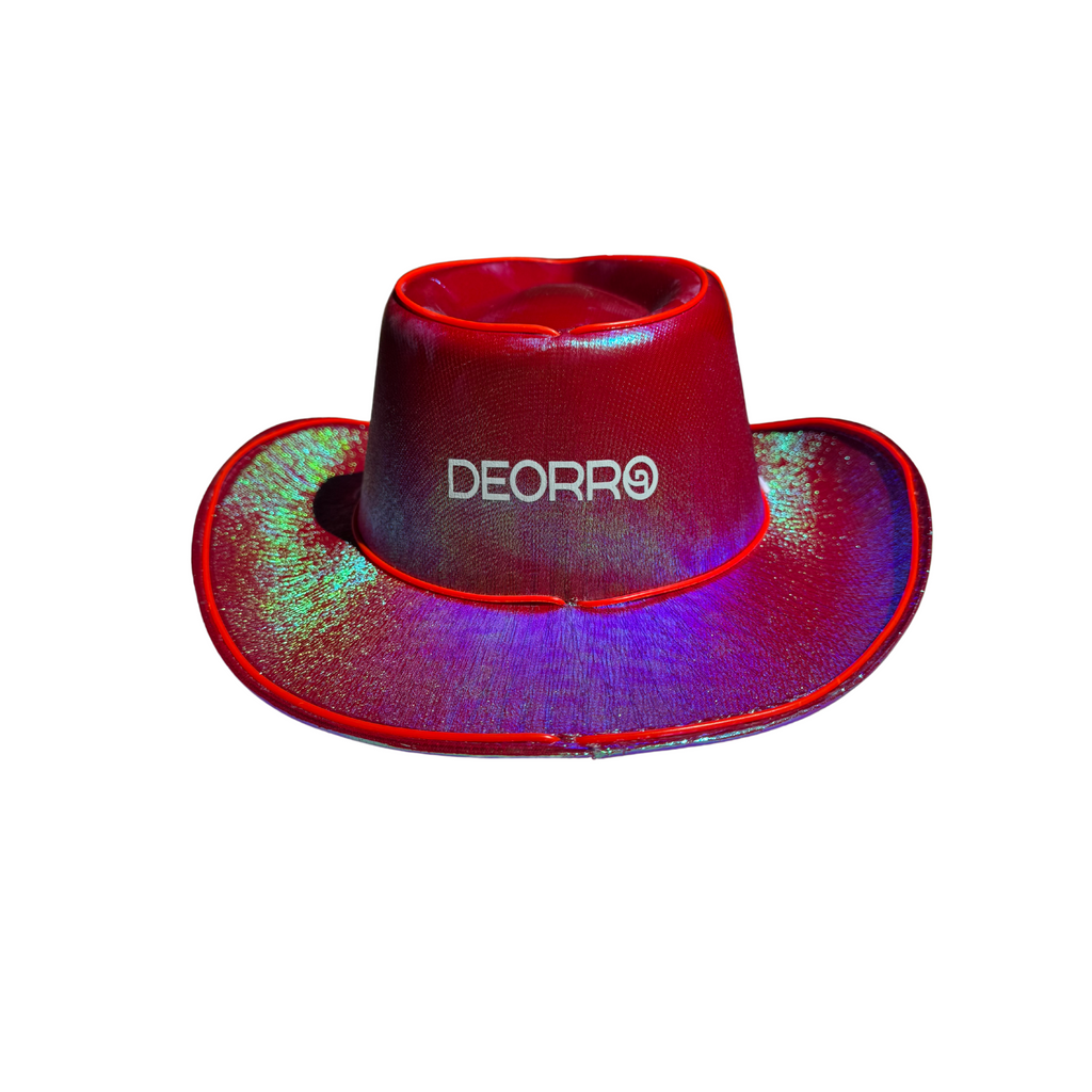 Deorro-Cowboy LED hat (Hot Pink)