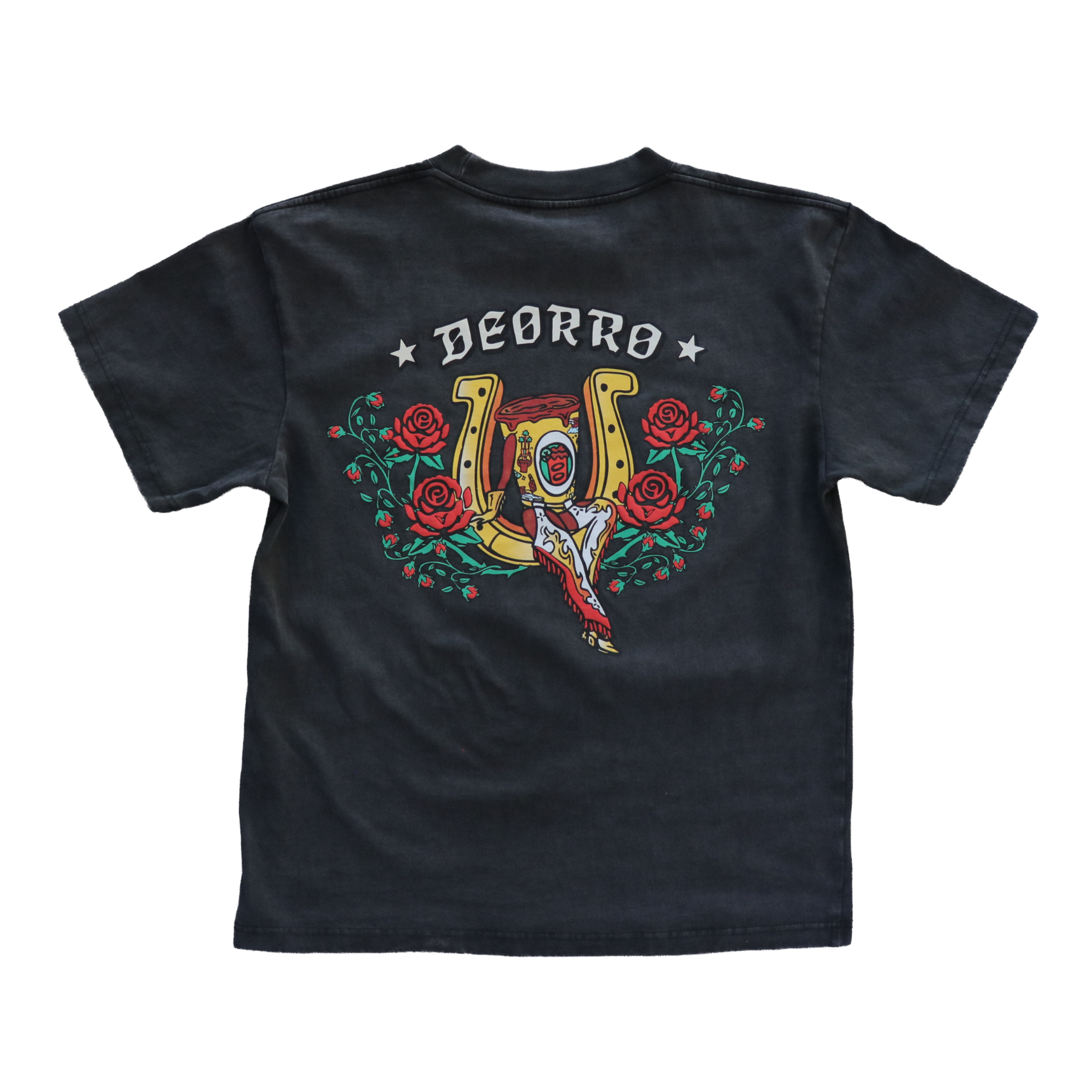 Deorro- I LoveMicheladas (Vintage Black Tee)