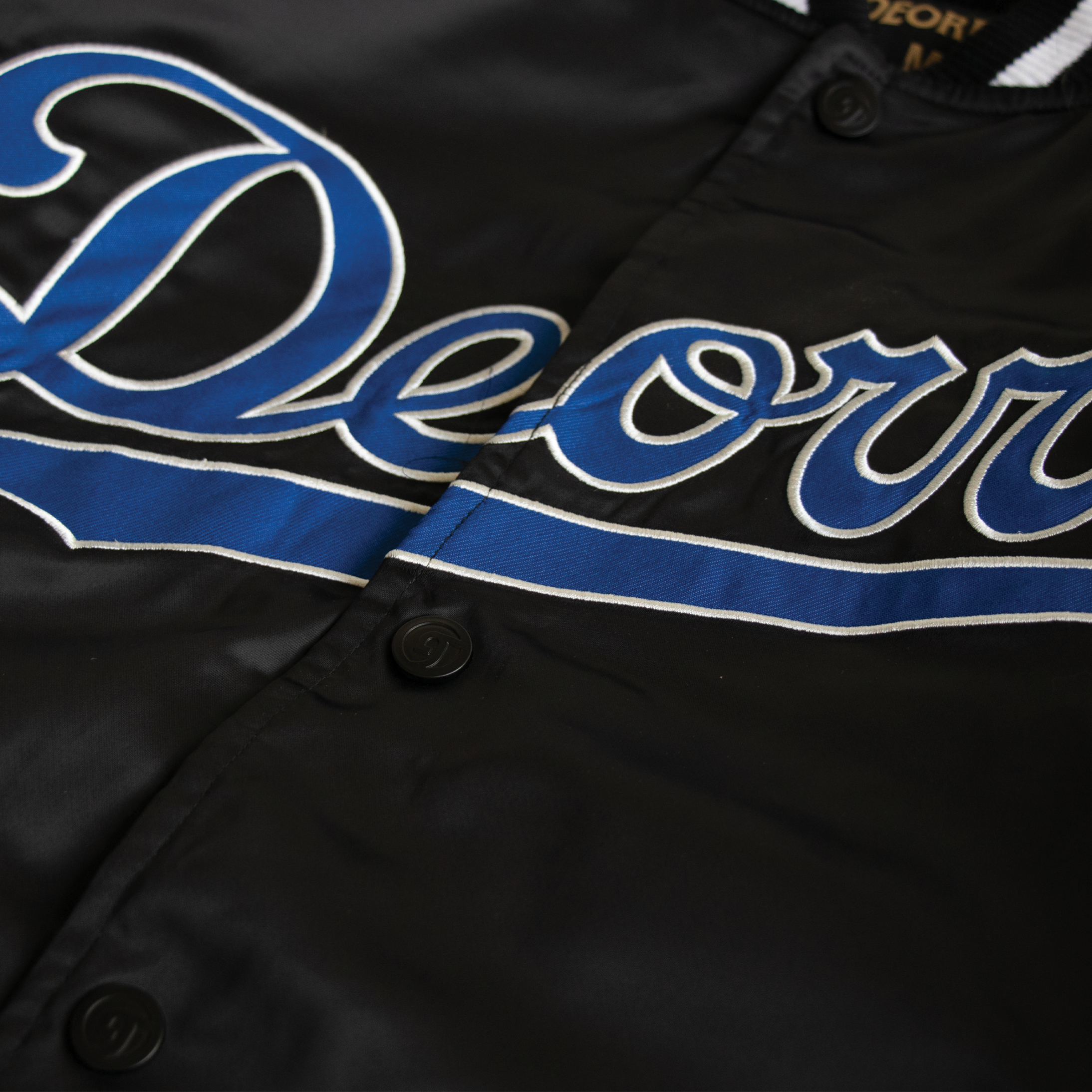 Deorro - Black Bomber Jacket  Satin Poly