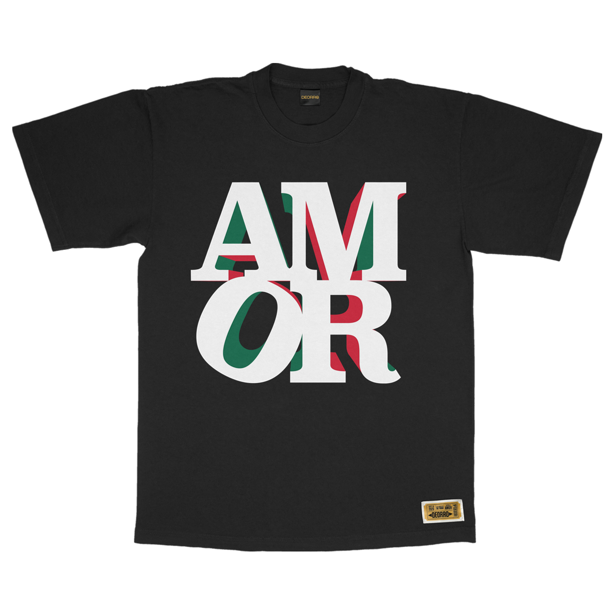 Deorro - Amor Tee  (Vintage Black)