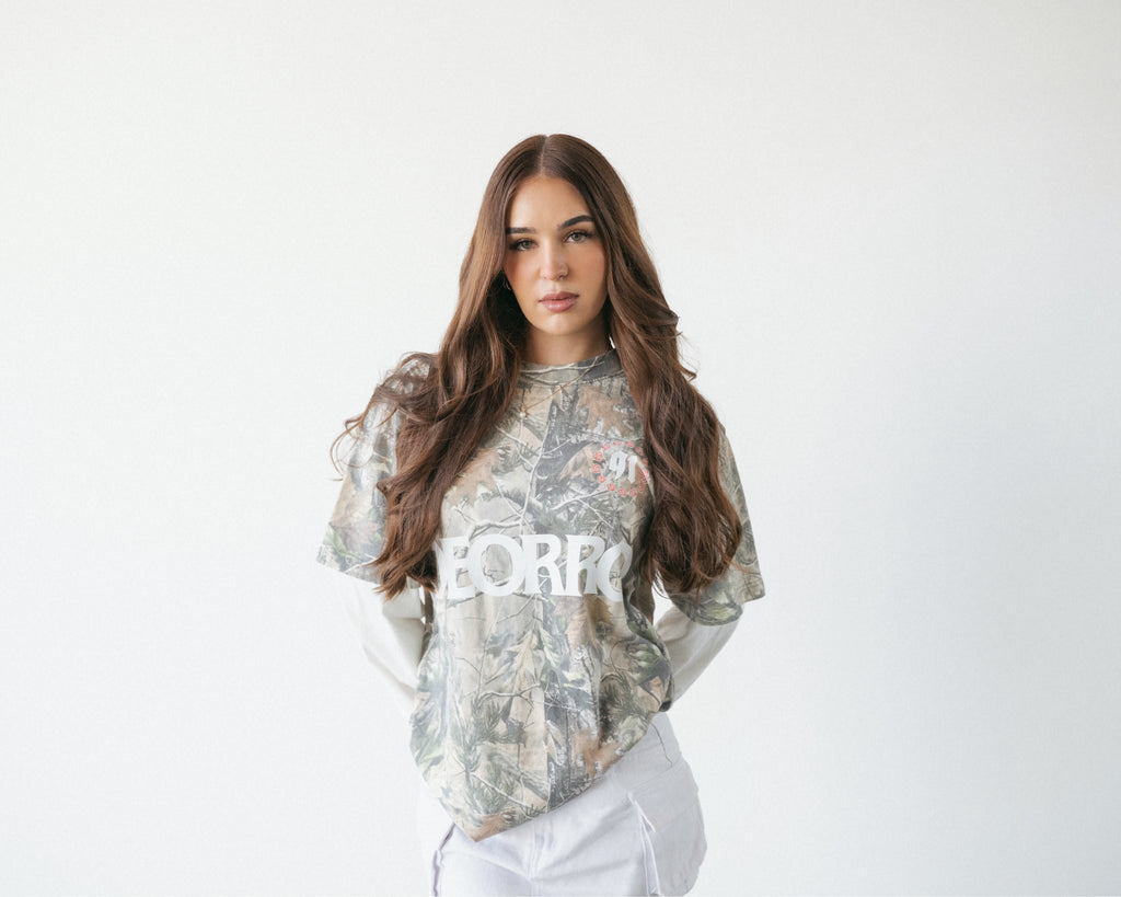 Deorro-Camo ’91 Rose Longsleeve