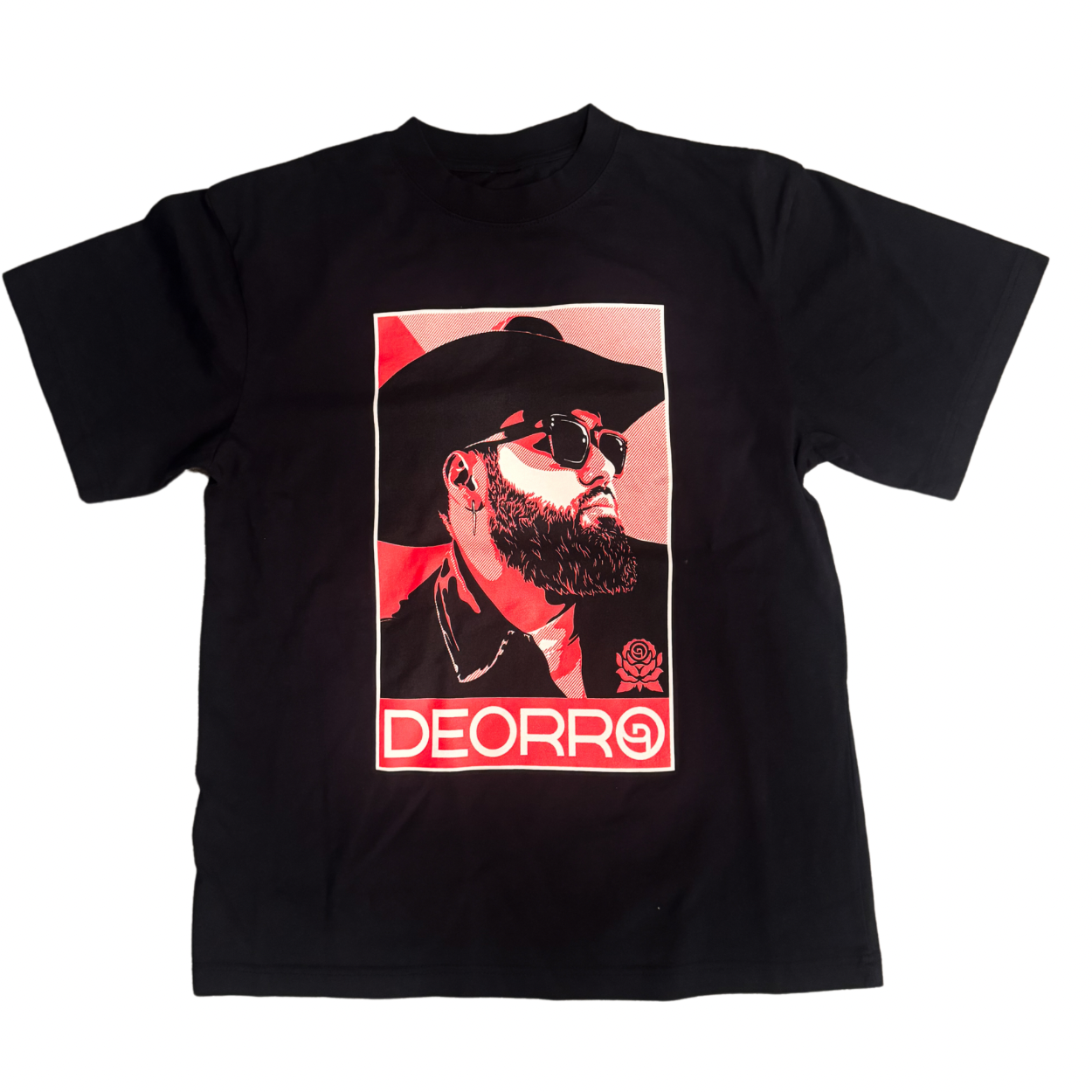 Deorro Black Tee (Portrait)