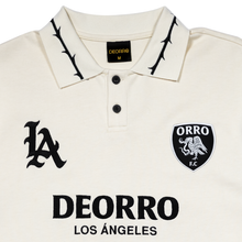 Load image into Gallery viewer, Deorro Knit &quot;Jersey&quot;-Long Sleeve (Off-White)