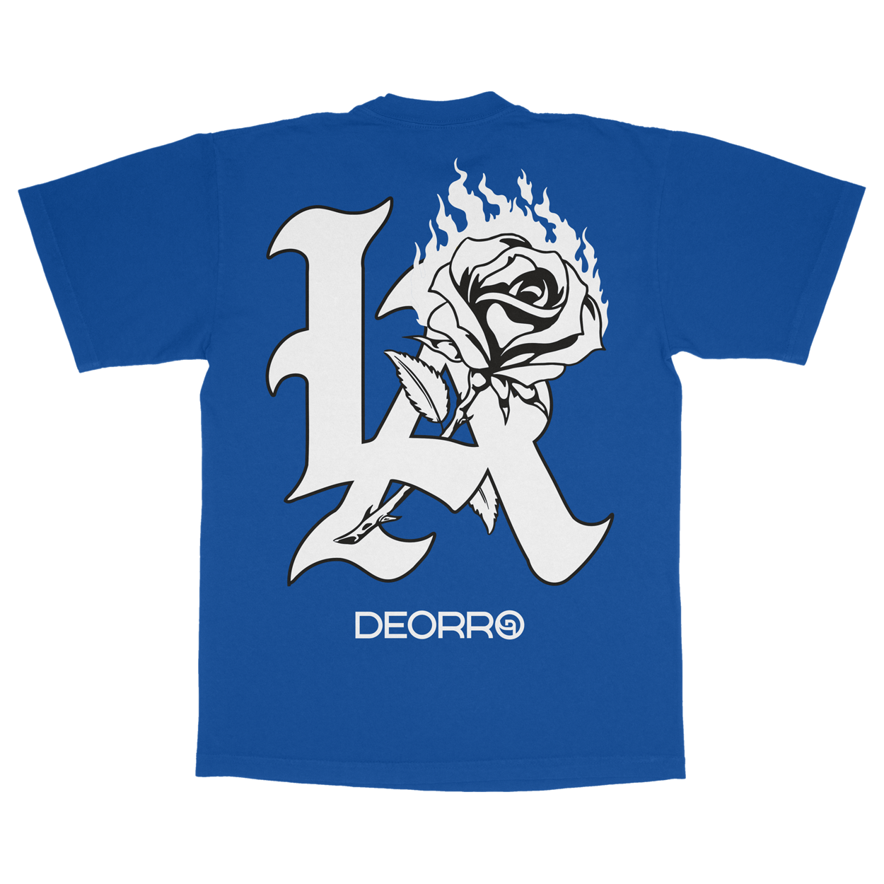 Deorro LA Rosa Tee (Blue)