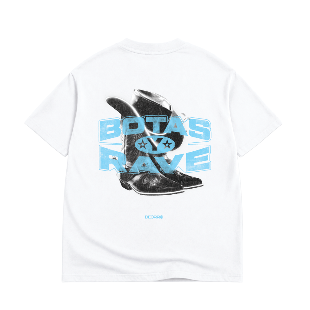 DEORRO-BOTAS Y RAVE Tee (BLUE)