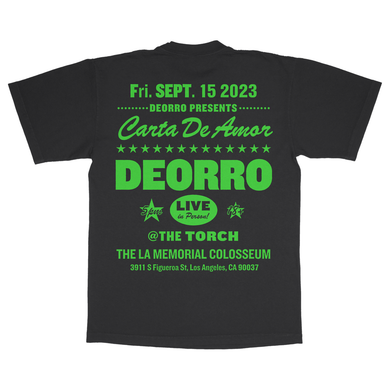 Deorro - Vintage Poster Tee  (Green)