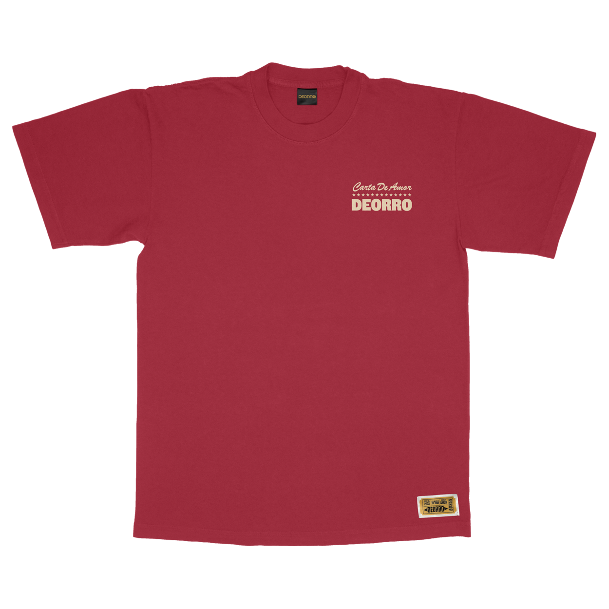 Deorro - Vintage Poster Tee  (Red)